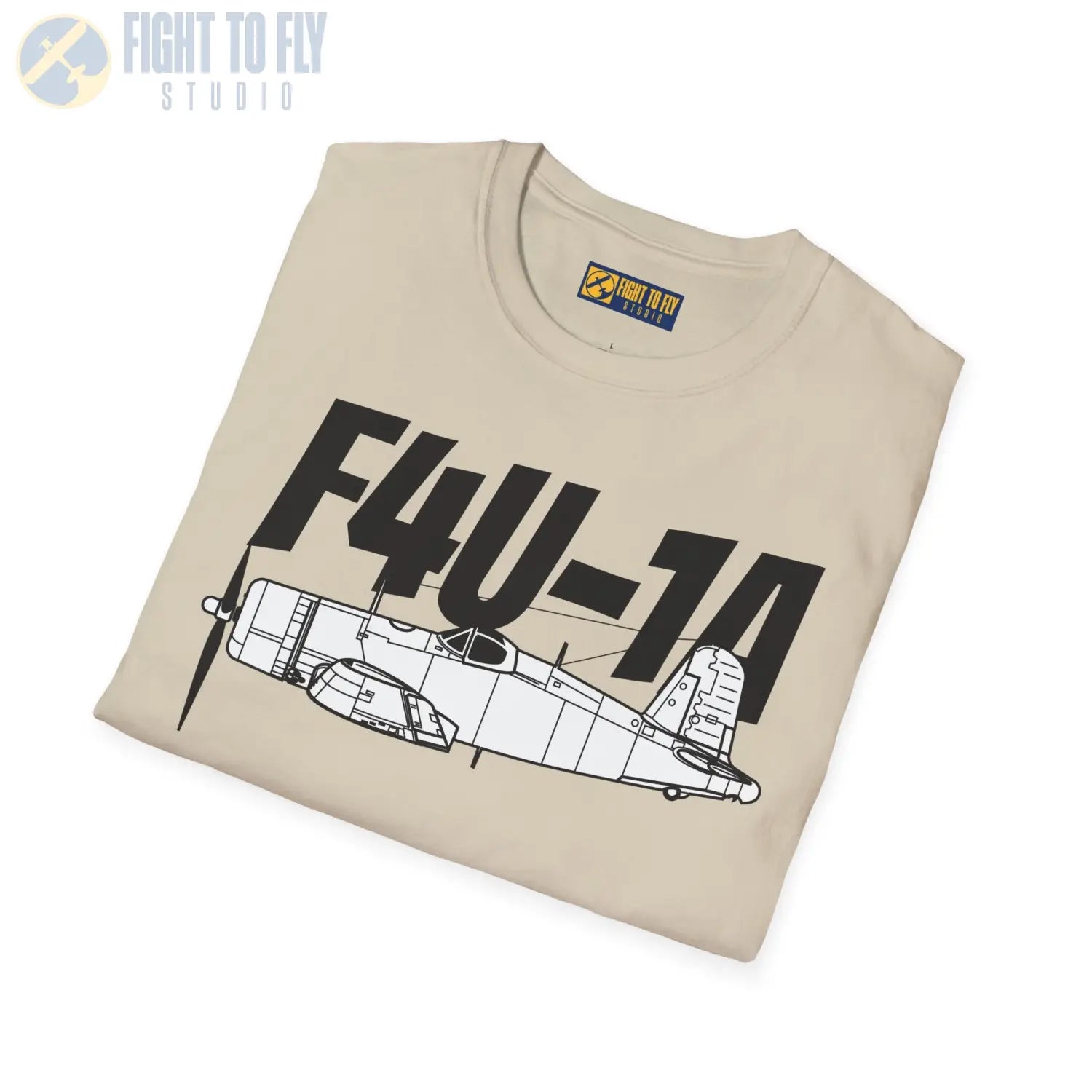 F4U-1A Corsair T-Shirt - Pilot gifts - WWII warbird t-shirt