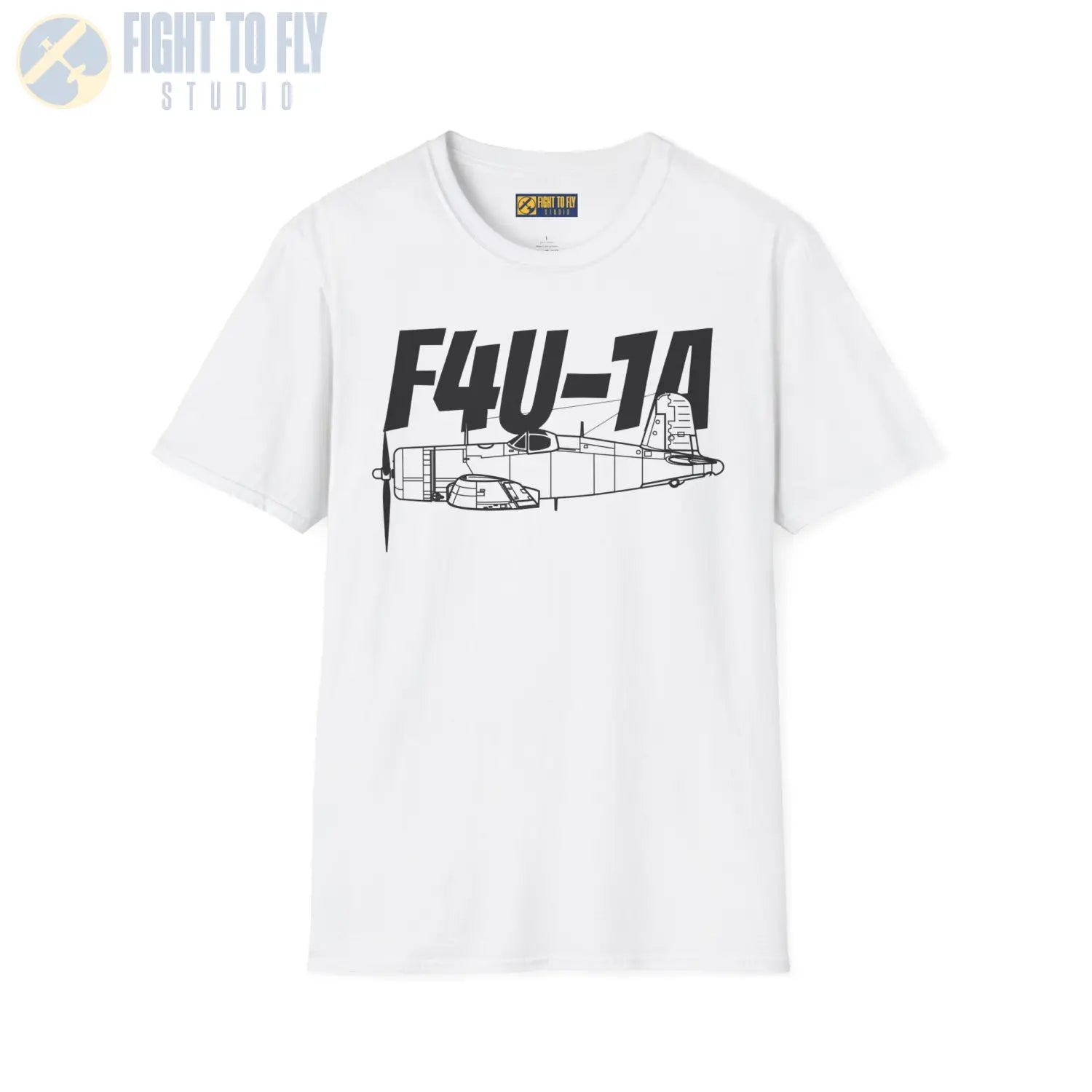 F4U-1A Corsair T-Shirt - Pilot gifts - WWII warbird t-shirt