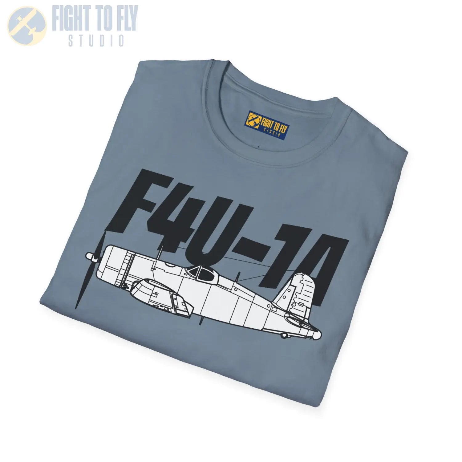 F4U-1A Corsair T-Shirt - Pilot gifts - WWII warbird t-shirt