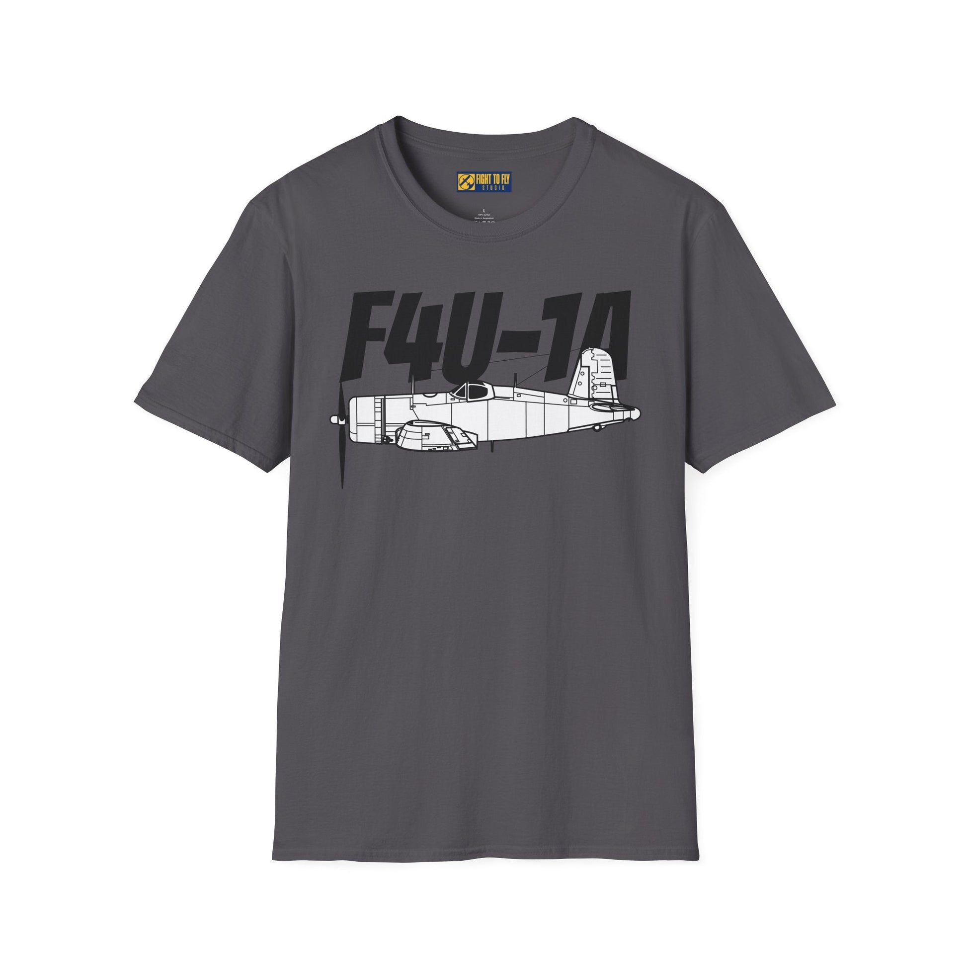 F4U-1A T-Shirt – WWII Naval Aircraft Aviation Tee - Pilot gifts - warbird t-shirt