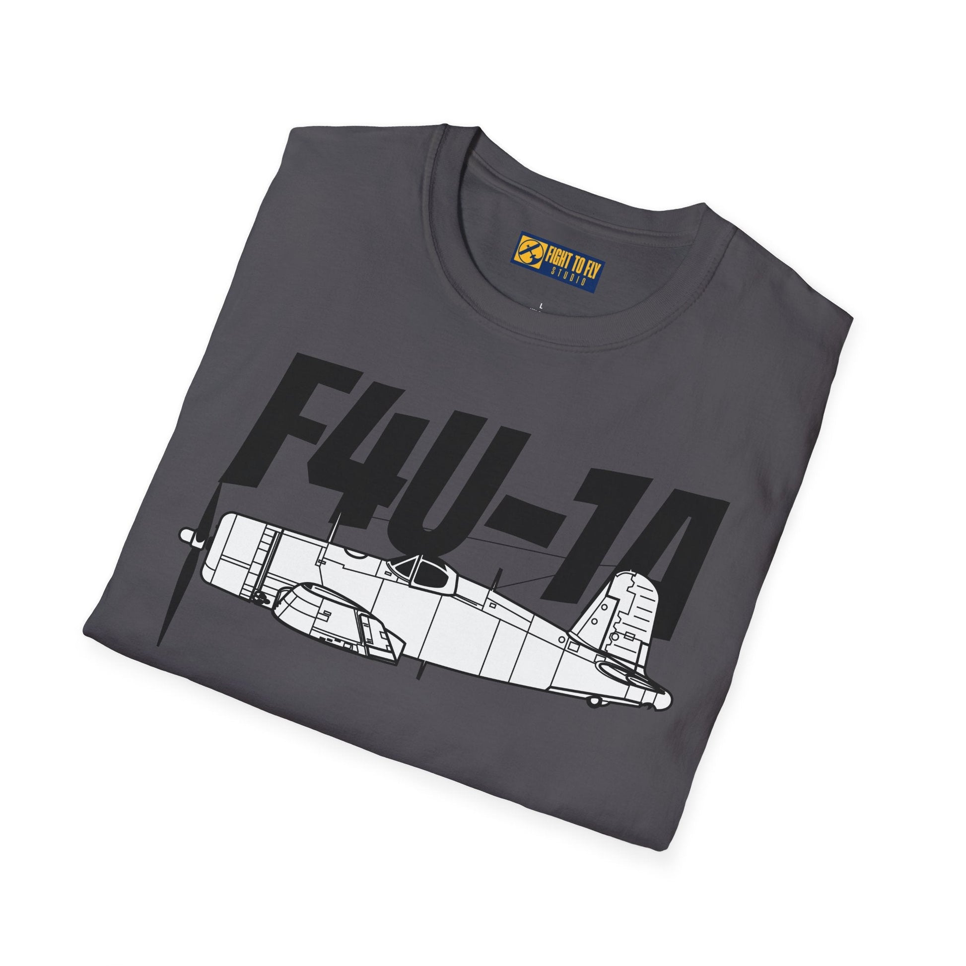 F4U-1A T-Shirt – WWII Naval Aircraft Aviation Tee - Pilot gifts - warbird t-shirt