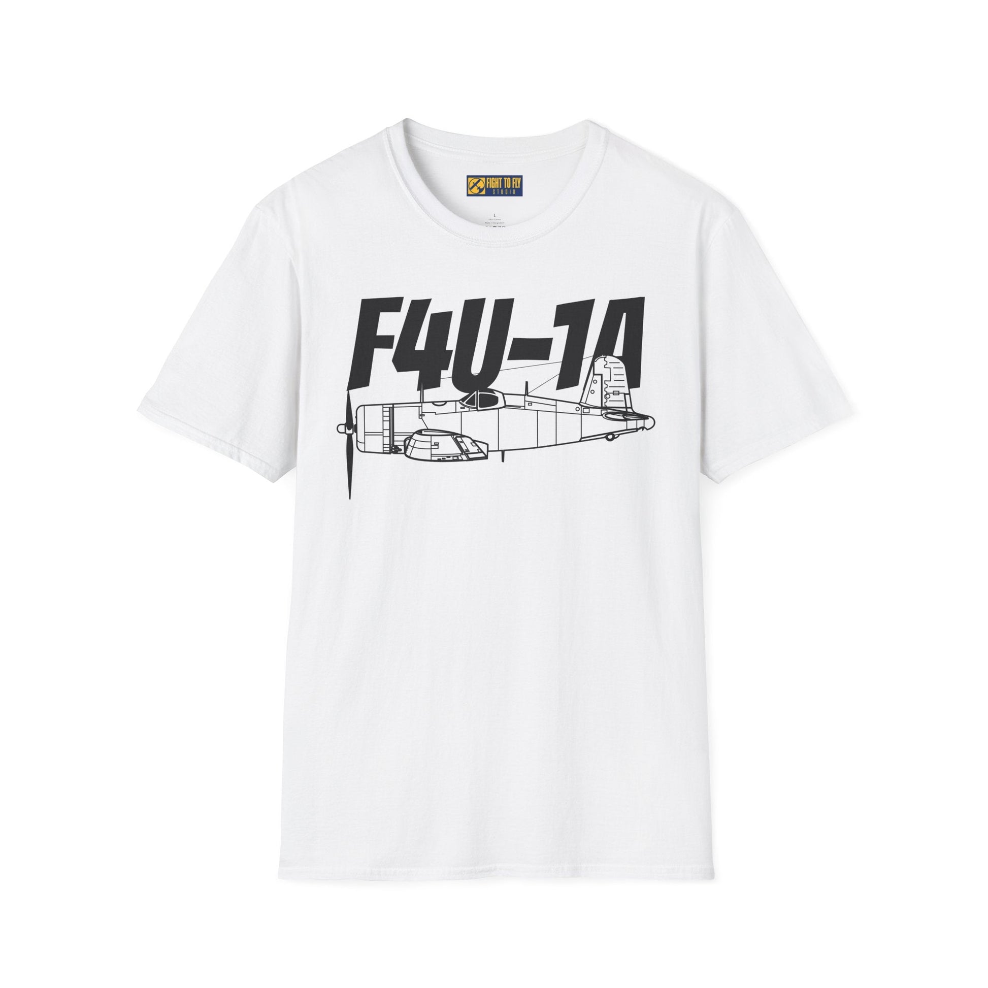 F4U-1A T-Shirt – WWII Naval Aircraft Aviation Tee - Pilot gifts - warbird t-shirt