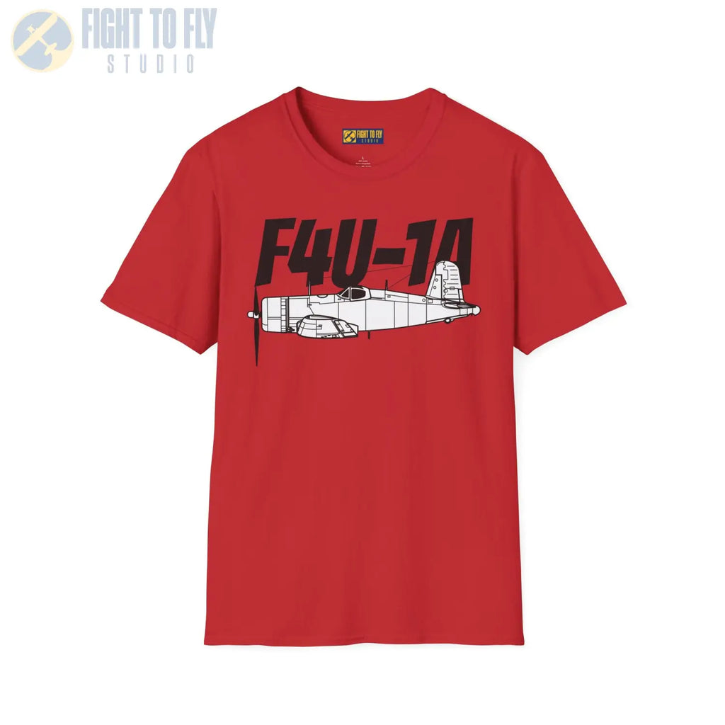 F4U-1A Corsair T-Shirt - Pilot gifts - WWII warbird t-shirt