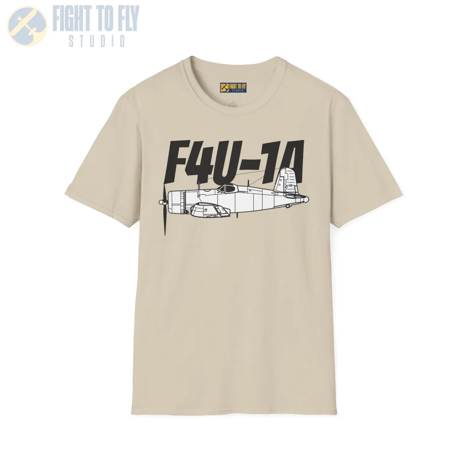 F4U-1A Corsair T-Shirt - Pilot gifts - WWII warbird t-shirt