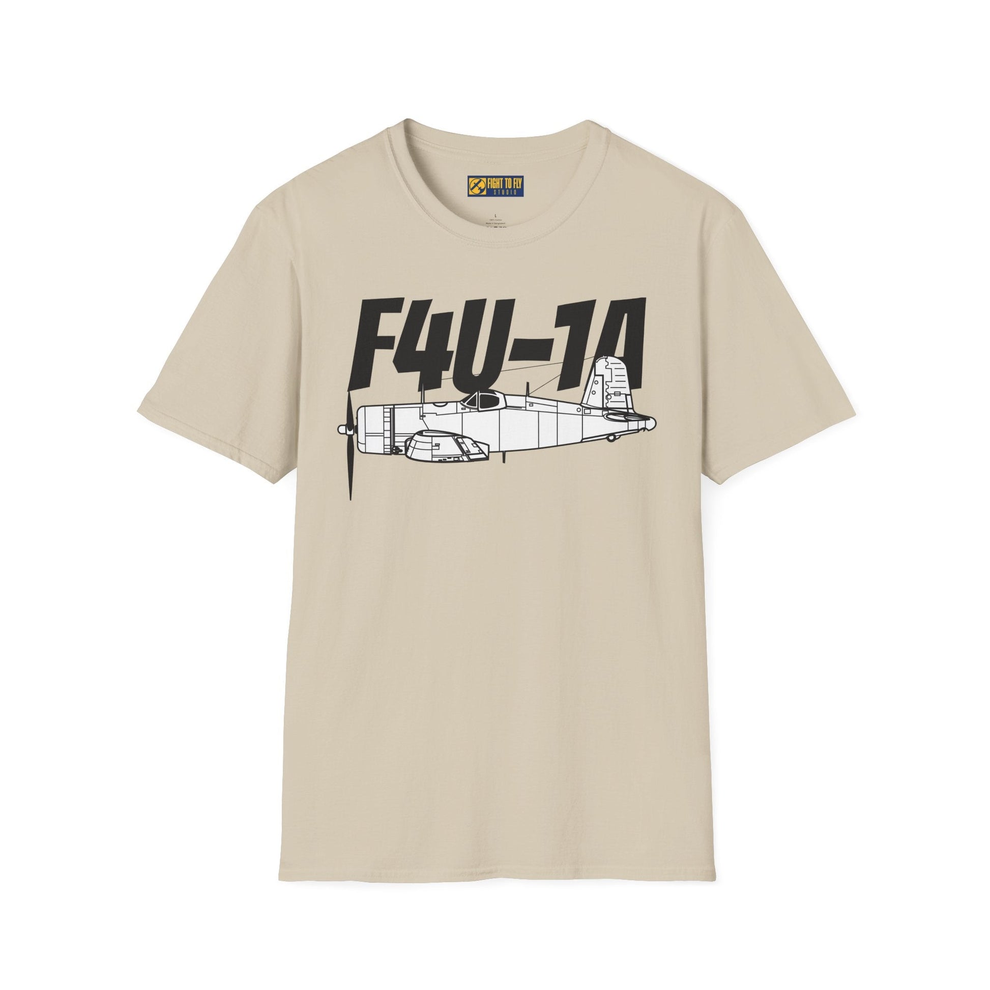 F4U-1A T-Shirt – WWII Naval Aircraft Aviation Tee - Pilot gifts - warbird t-shirt