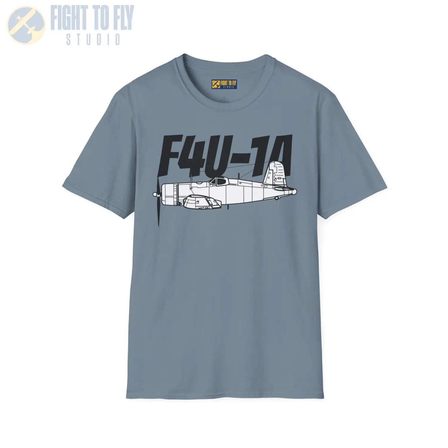 F4U-1A Corsair T-Shirt - Pilot gifts - WWII warbird t-shirt