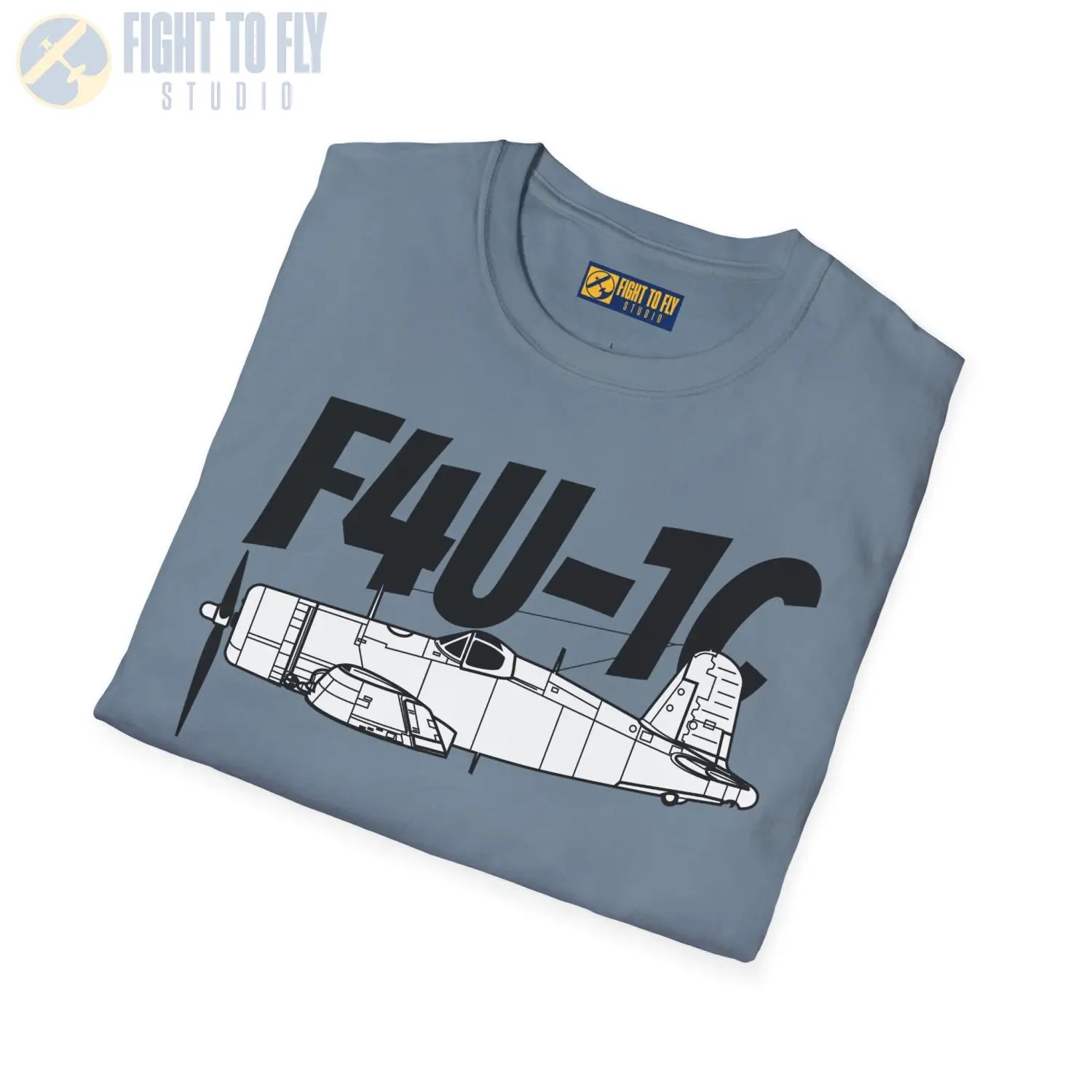 F4U-1C Corsair T-Shirt - Pilot gifts - WWII warbird t-shirt