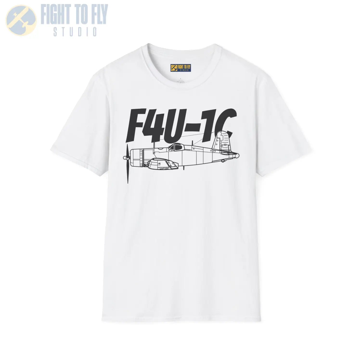F4U-1C Corsair T-Shirt - Pilot gifts - WWII warbird t-shirt