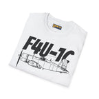F4U-1C Corsair T-Shirt - Pilot gifts - WWII warbird t-shirt