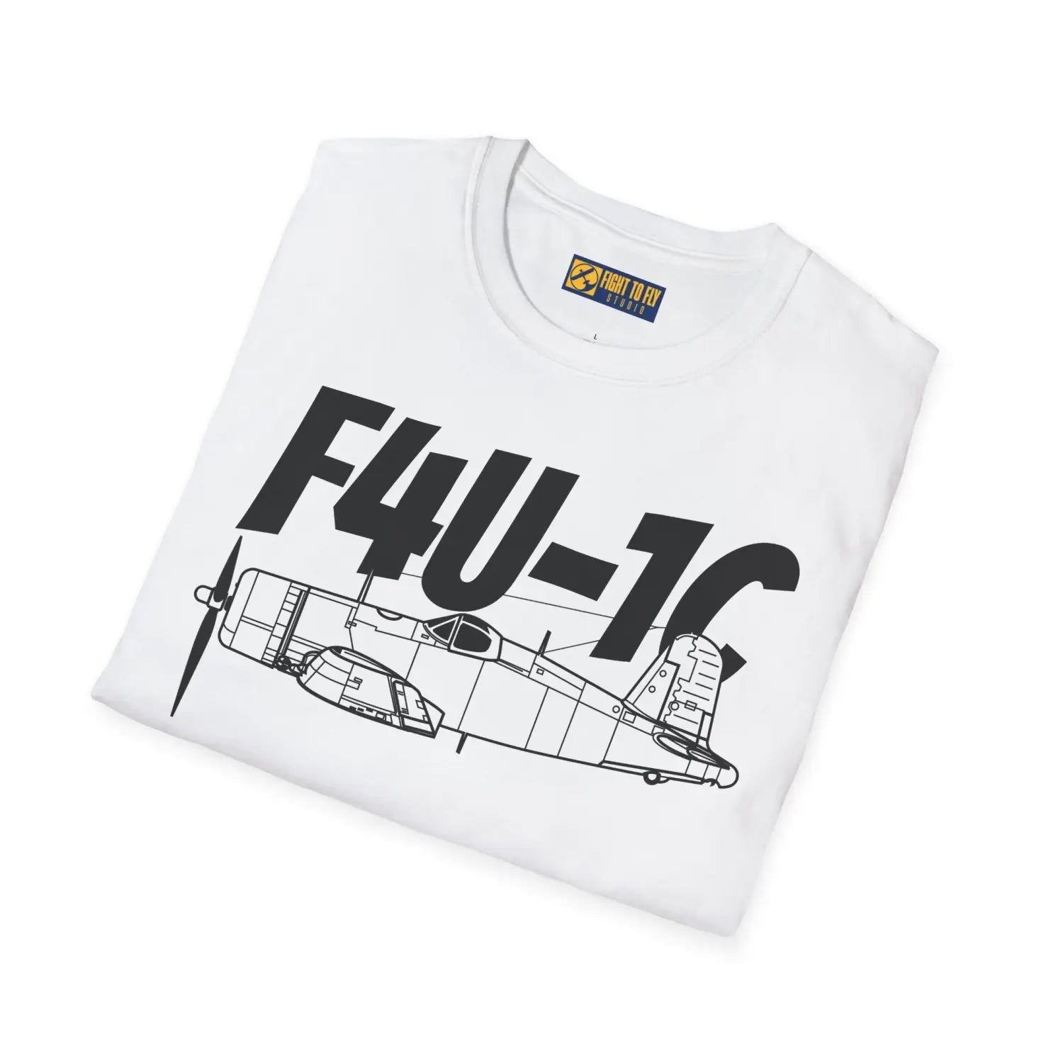 F4U-1C Corsair T-Shirt - Pilot gifts - WWII warbird t-shirt