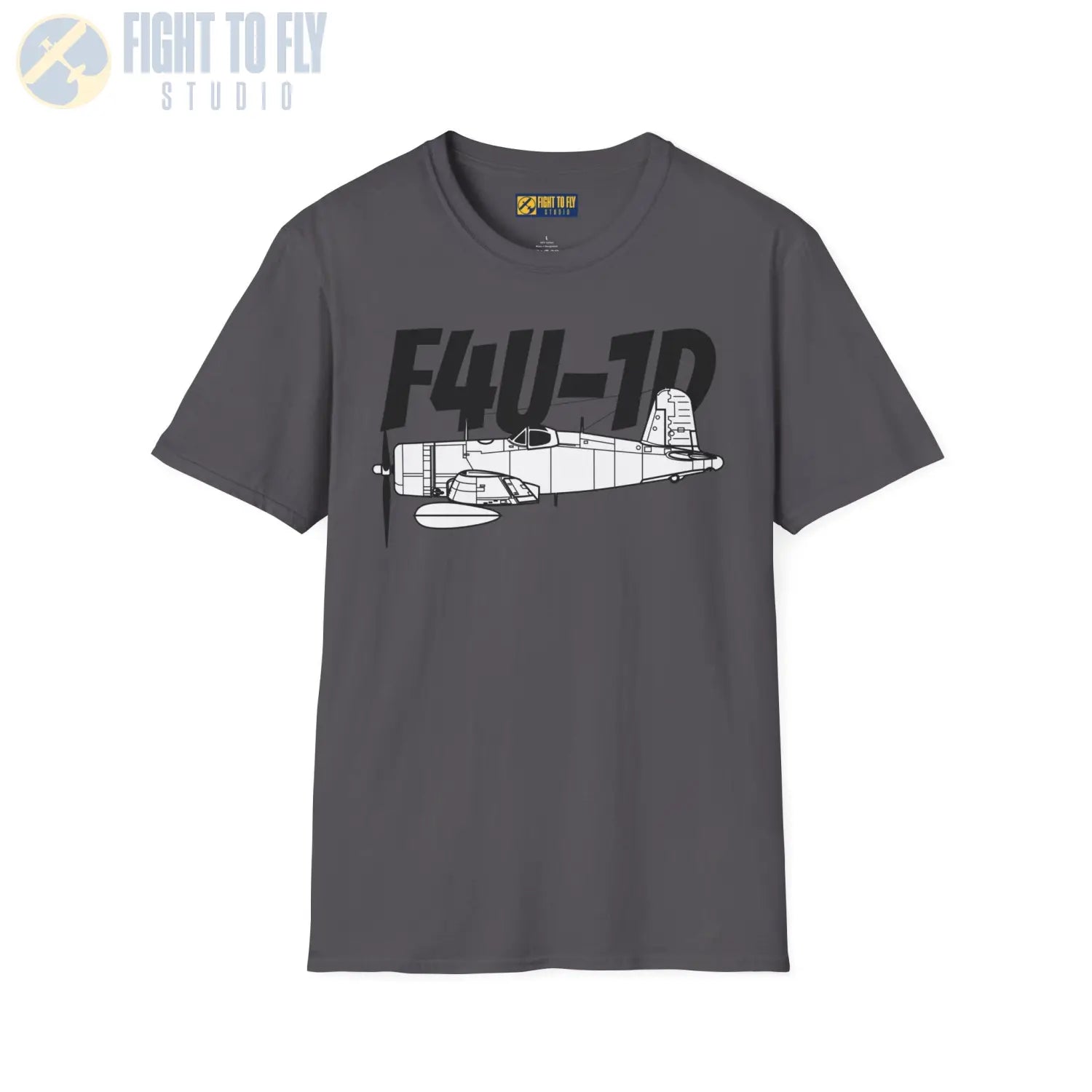 F4U-1D Corsair T-Shirt - Pilot gifts - WWII warbird t-shirt