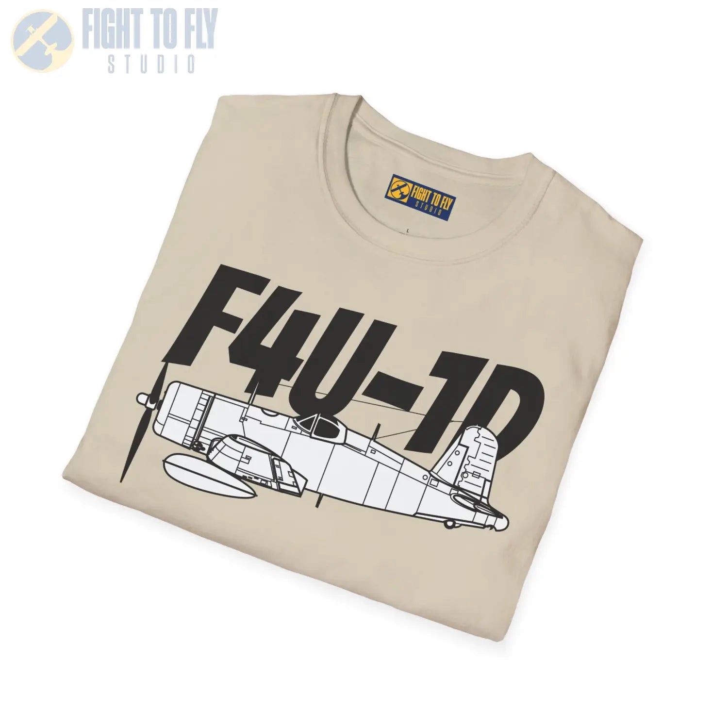F4U-1D Corsair T-Shirt - Pilot gifts - WWII warbird t-shirt