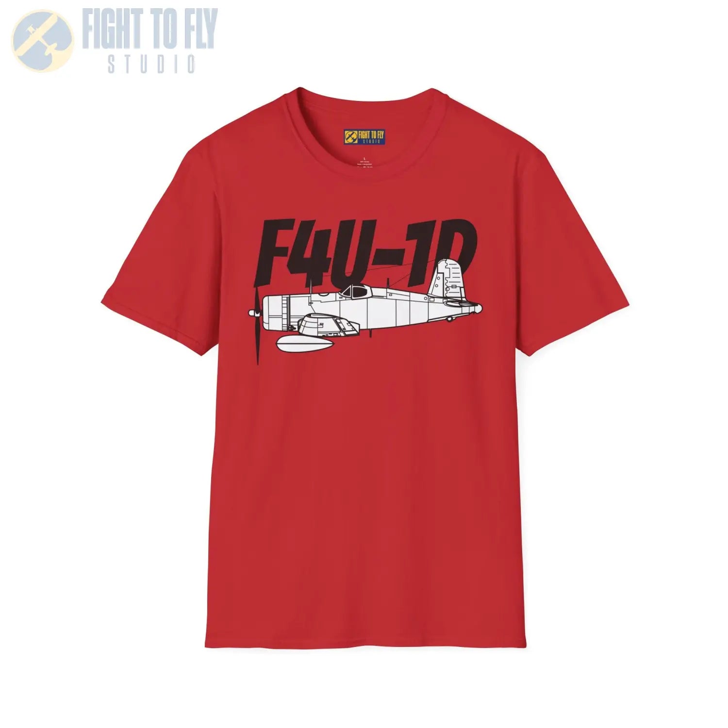 F4U-1D Corsair T-Shirt - Pilot gifts - WWII warbird t-shirt