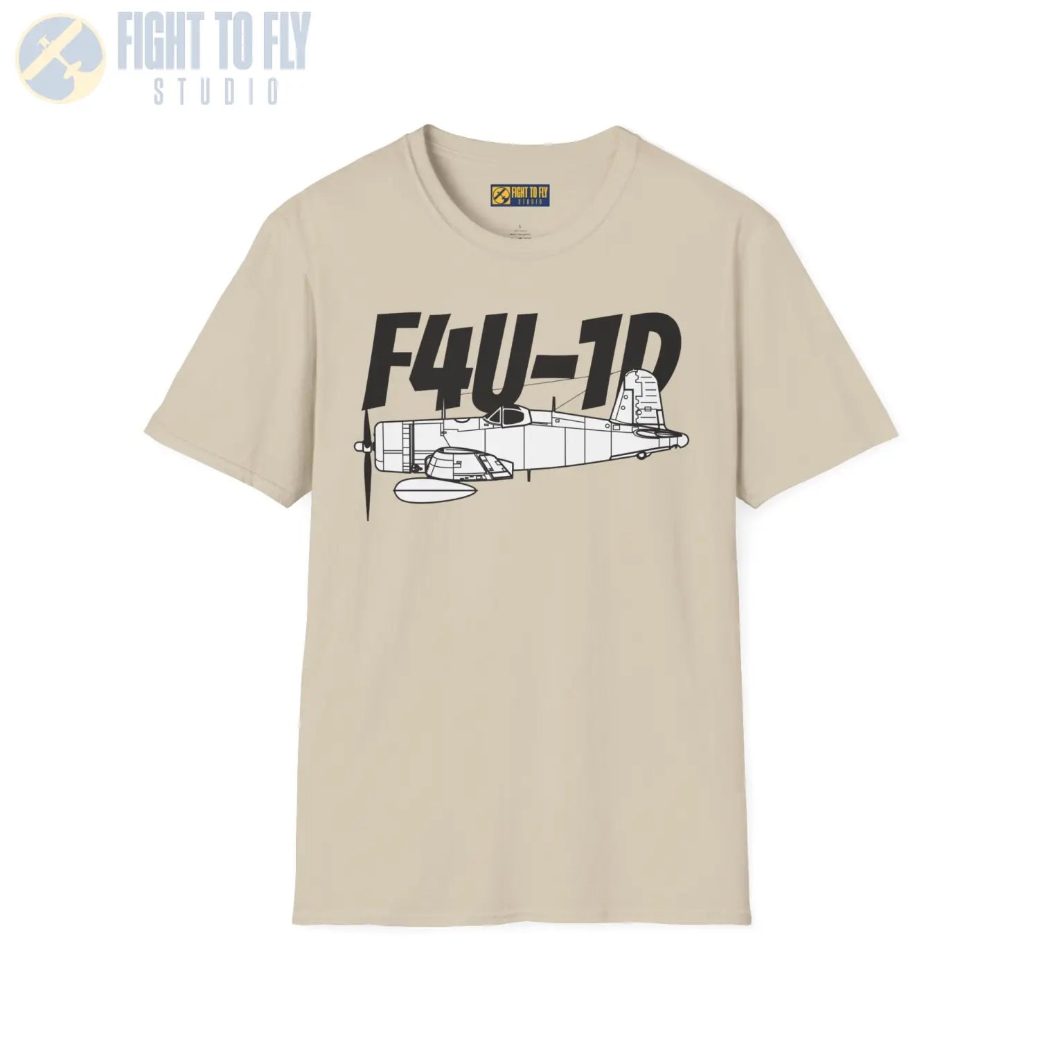 F4U-1D Corsair T-Shirt - Pilot gifts - WWII warbird t-shirt