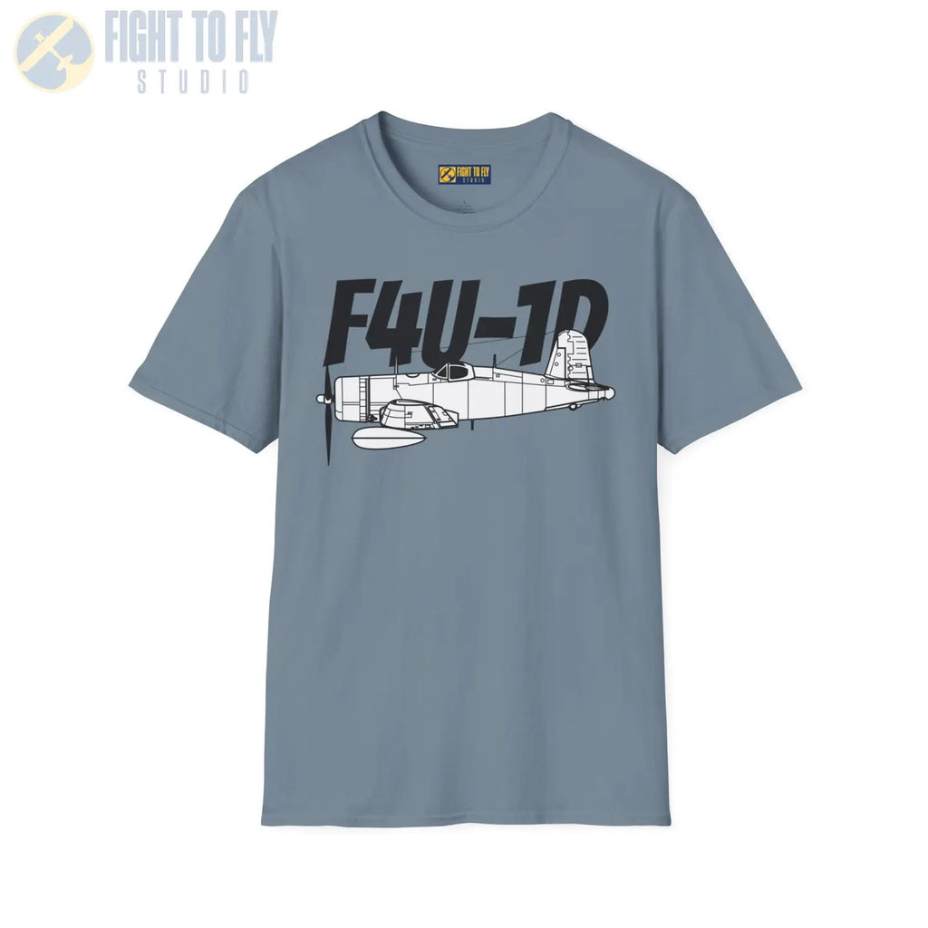 F4U-1D Corsair T-Shirt - Pilot gifts - WWII warbird t-shirt