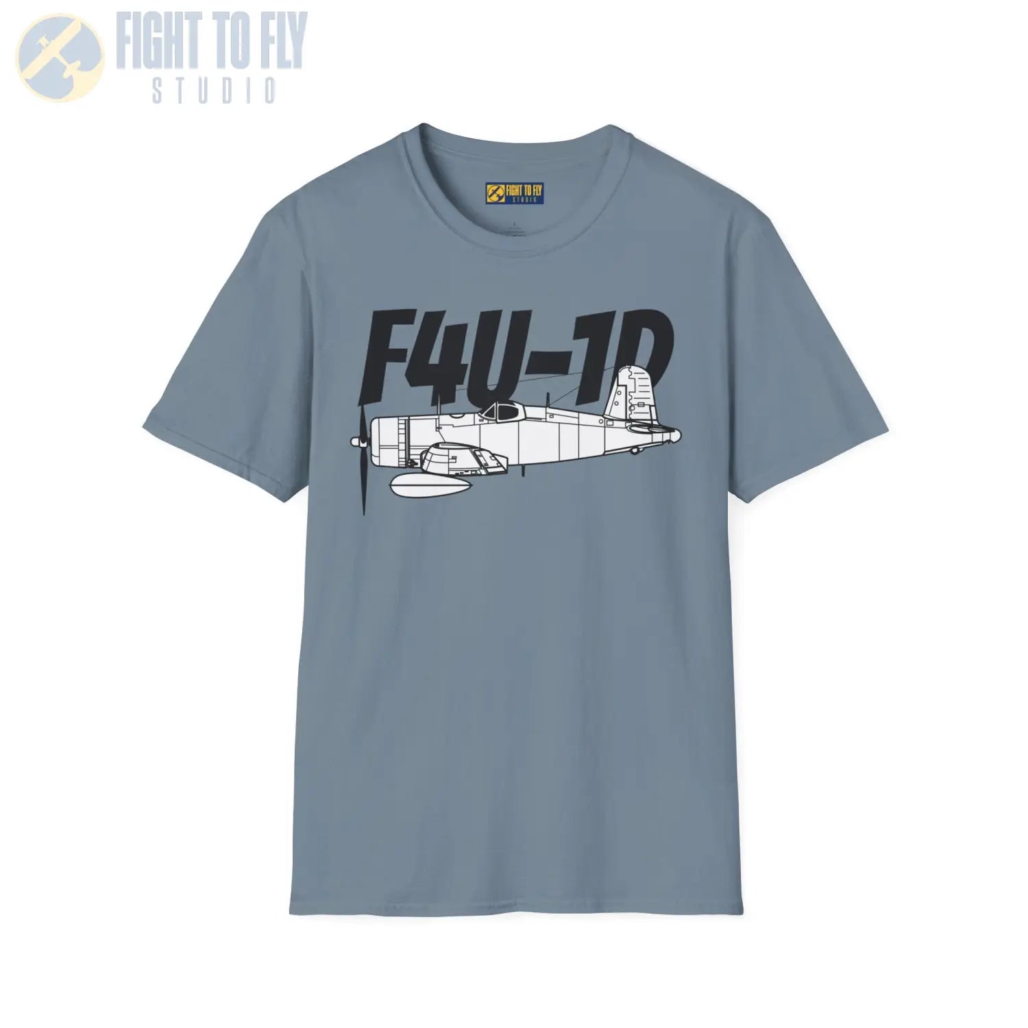 F4U-1D Corsair T-Shirt - Pilot gifts - WWII warbird t-shirt
