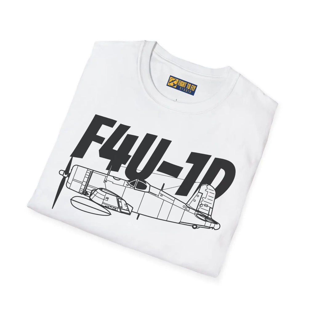 F4U-1D Corsair T-Shirt - Pilot gifts - WWII warbird t-shirt
