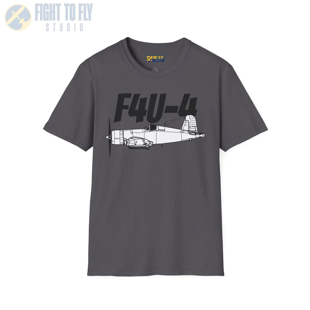 F4U-4 Corsair T-Shirt - Pilot gifts - WWII warbird t-shirt