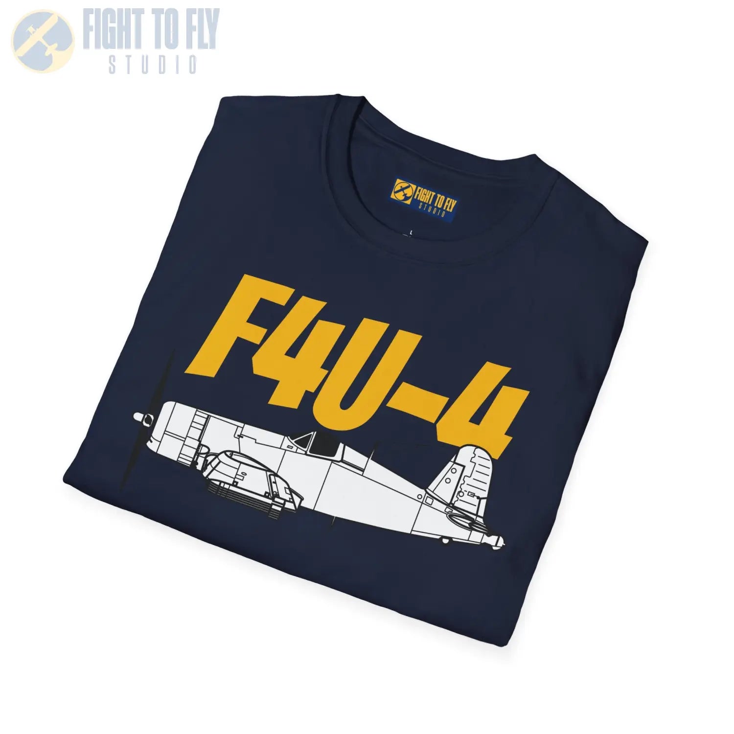 F4U-4 Corsair T-Shirt - Pilot gifts - WWII warbird t-shirt
