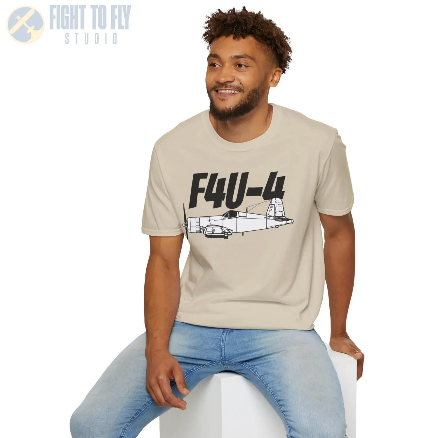 F4U-4 Corsair T-Shirt - Pilot gifts - WWII warbird t-shirt