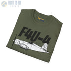 F4U-4 Corsair T-Shirt - Pilot gifts - WWII warbird t-shirt