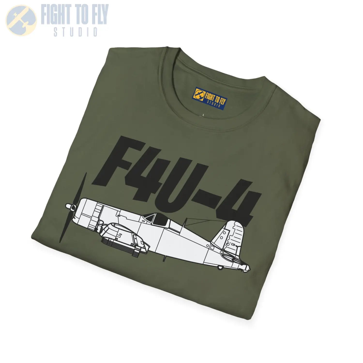 F4U-4 Corsair T-Shirt - Pilot gifts - WWII warbird t-shirt