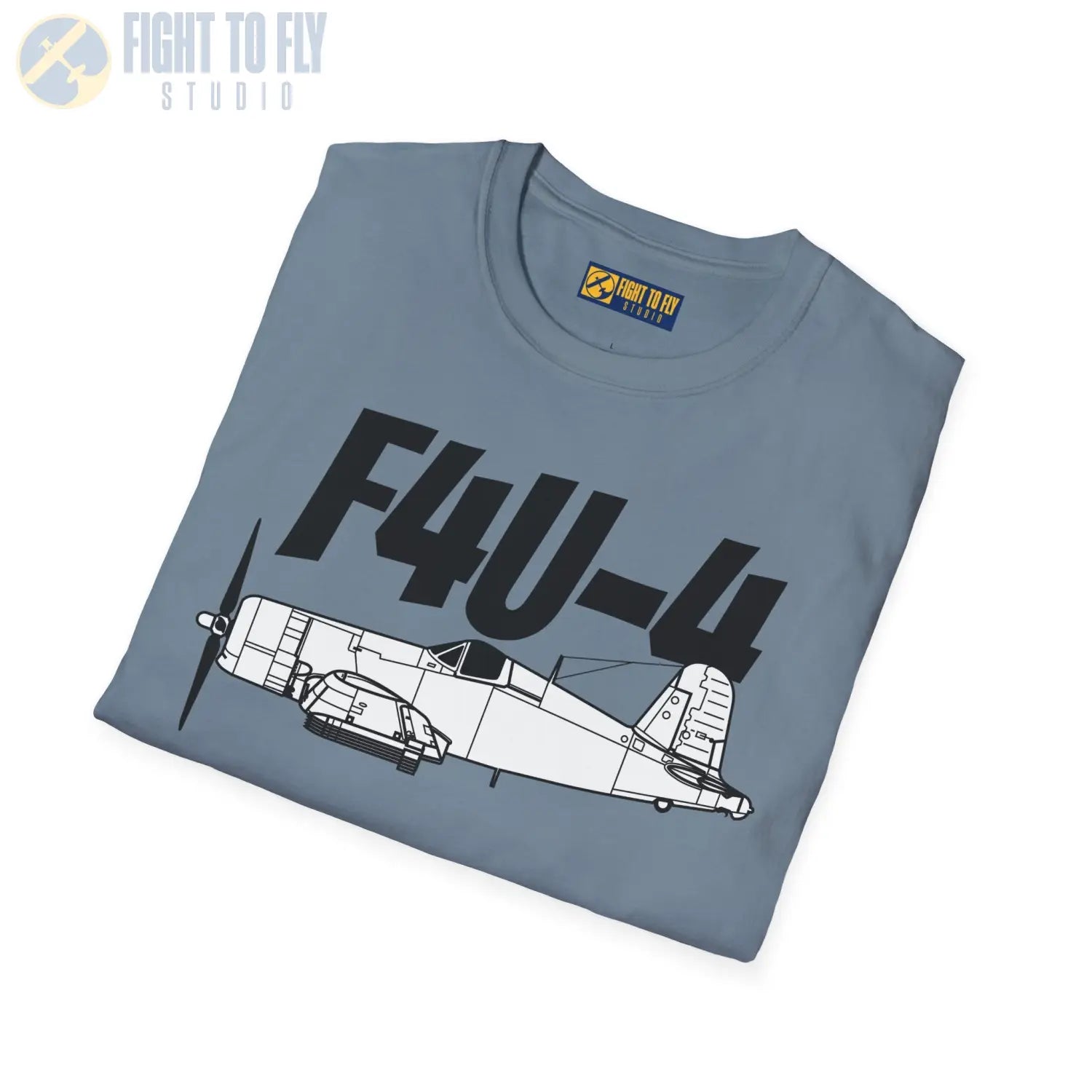 F4U-4 Corsair T-Shirt - Pilot gifts - WWII warbird t-shirt