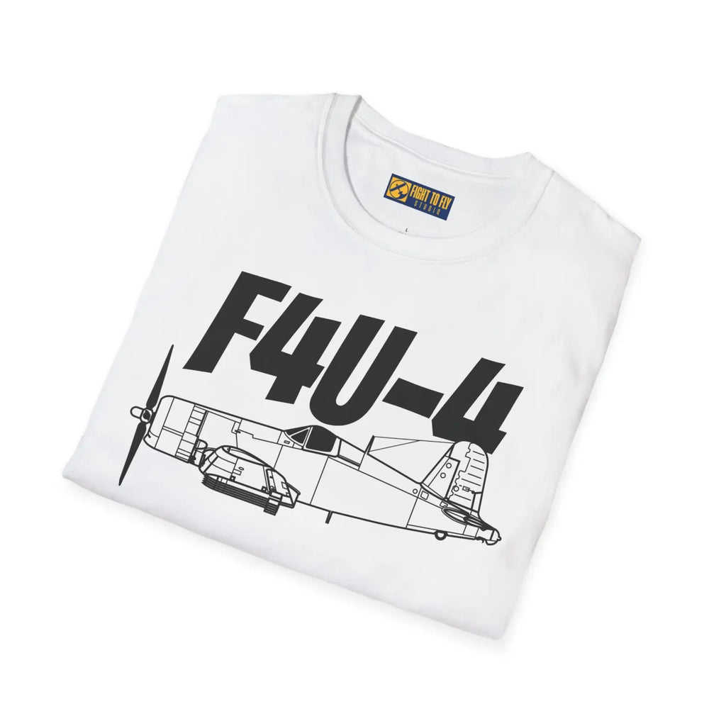 F4U-4 Corsair T-Shirt - Pilot gifts - WWII warbird t-shirt