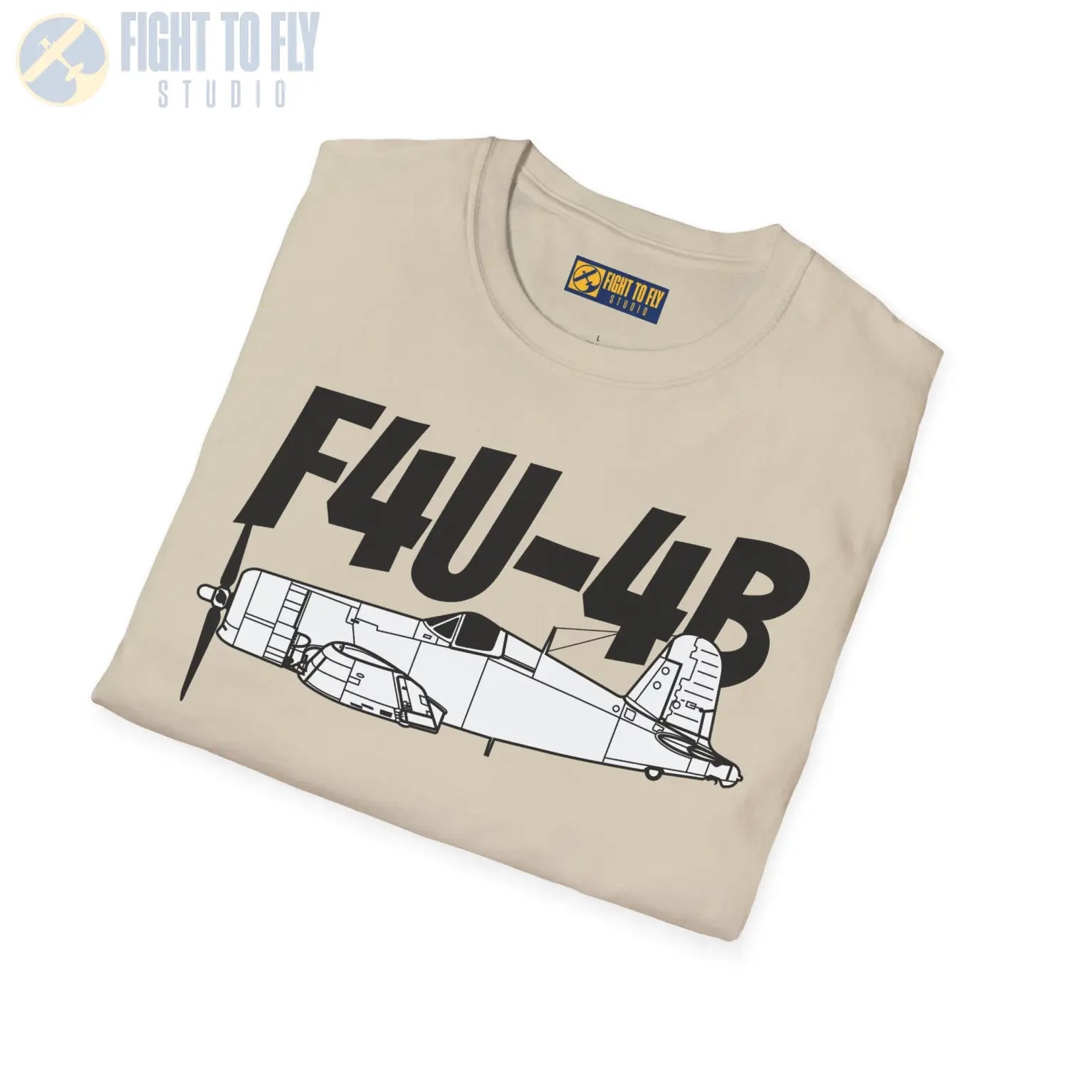 F4U-4B Corsair T-Shirt - Pilot gifts - WWII warbird t-shirt