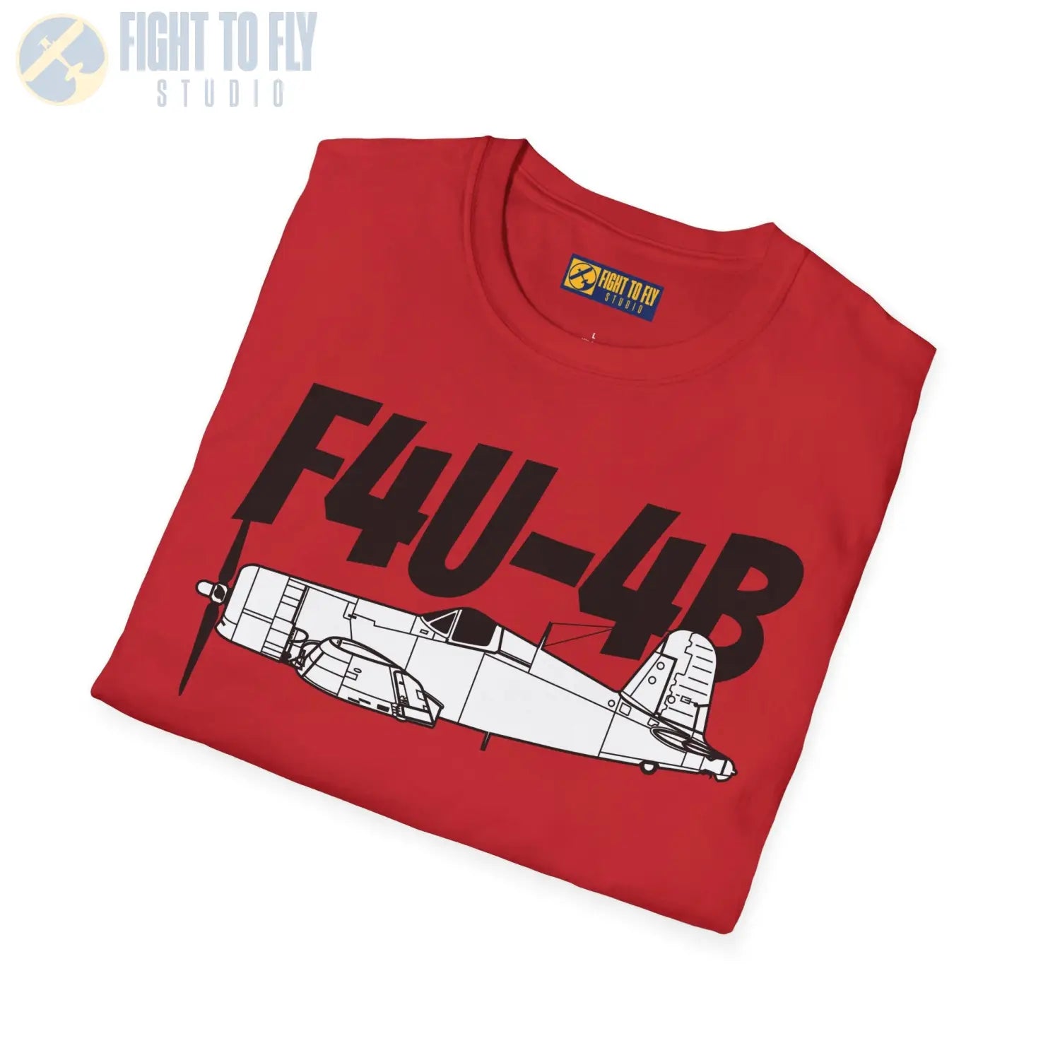 F4U-4B Corsair T-Shirt - Pilot gifts - WWII warbird t-shirt