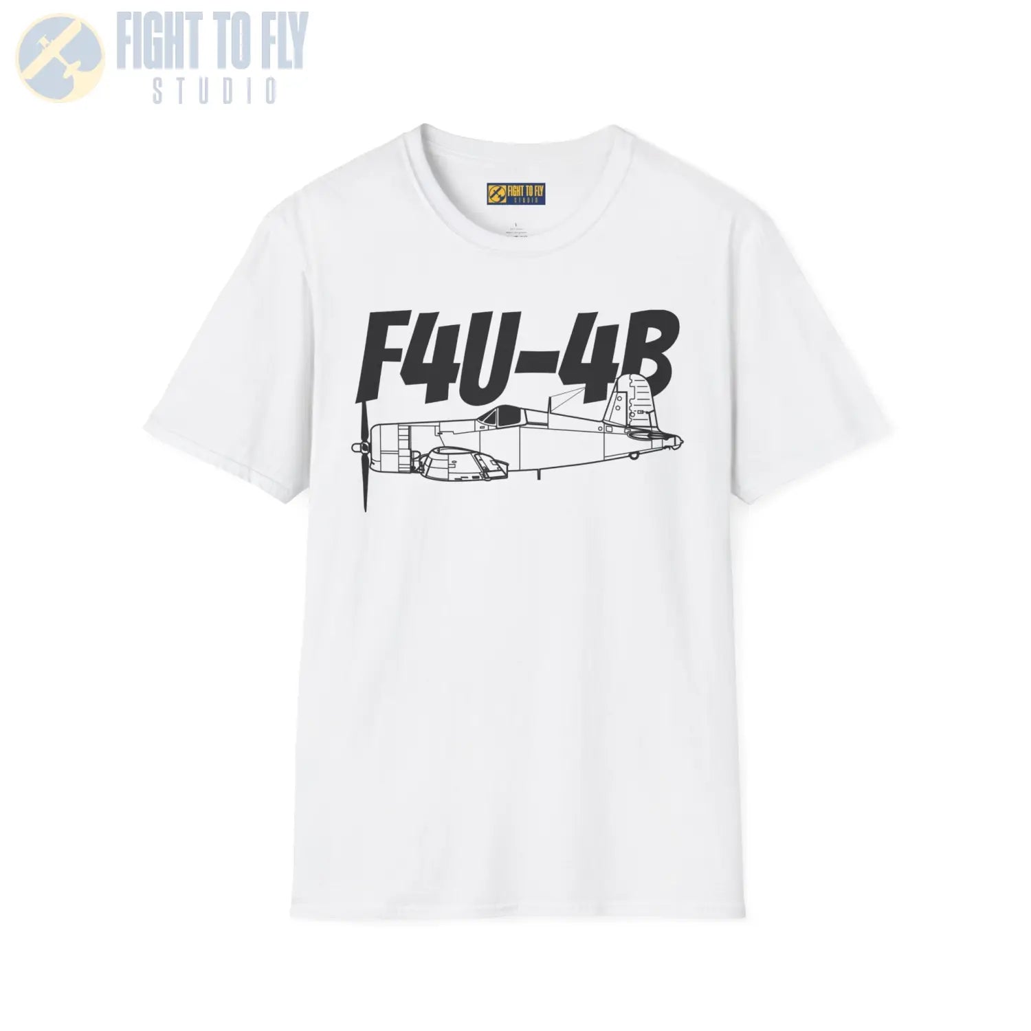 F4U-4B Corsair T-Shirt - Pilot gifts - WWII warbird t-shirt