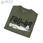 F4U-4B Corsair T-Shirt - Pilot gifts - WWII warbird t-shirt