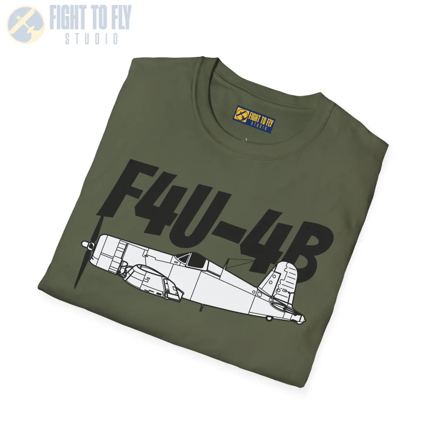 F4U-4B Corsair T-Shirt - Pilot gifts - WWII warbird t-shirt