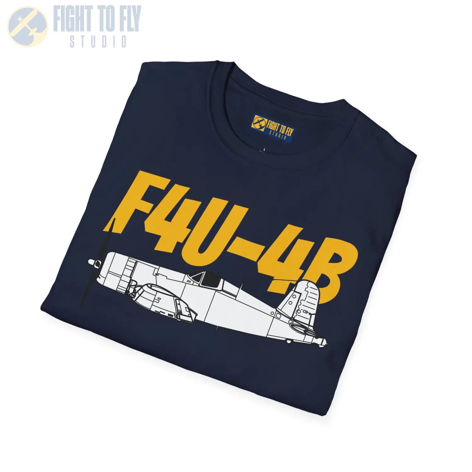 F4U-4B Corsair T-Shirt - Pilot gifts - WWII warbird t-shirt