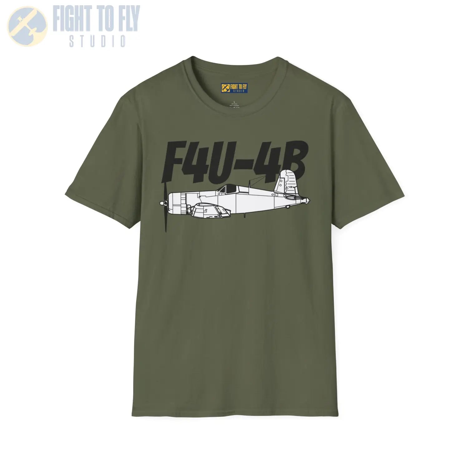 F4U-4B Corsair T-Shirt - Pilot gifts - WWII warbird t-shirt