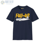 F4U-4B Corsair T-Shirt - Pilot gifts - WWII warbird t-shirt