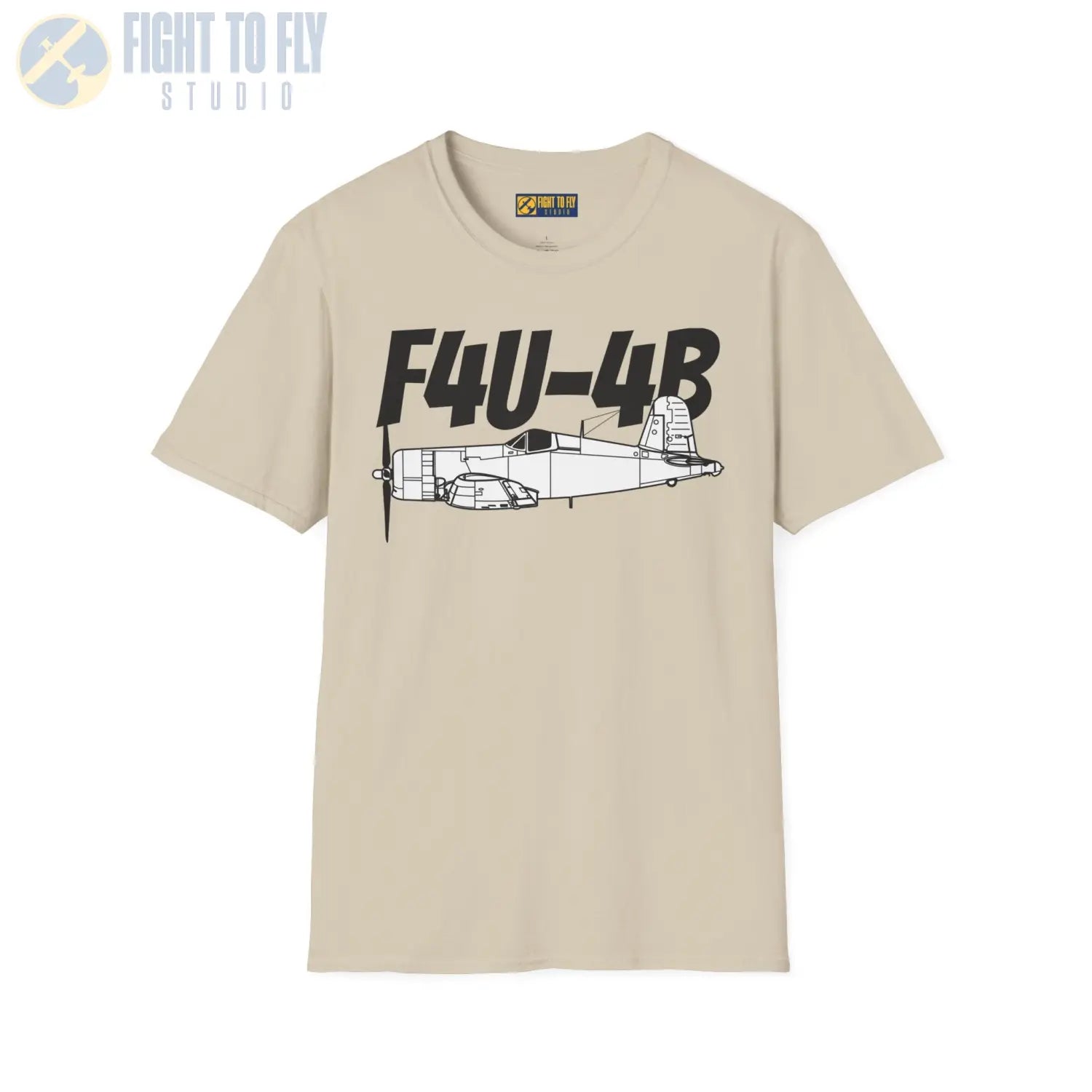 F4U-4B Corsair T-Shirt - Pilot gifts - WWII warbird t-shirt