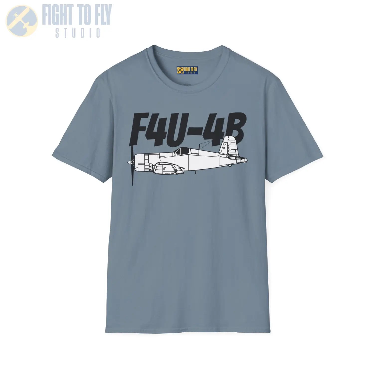 F4U-4B Corsair T-Shirt - Pilot gifts - WWII warbird t-shirt