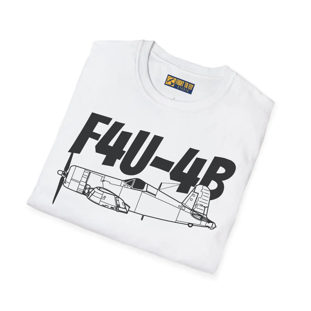 F4U-4B Corsair T-Shirt - Pilot gifts - WWII warbird t-shirt