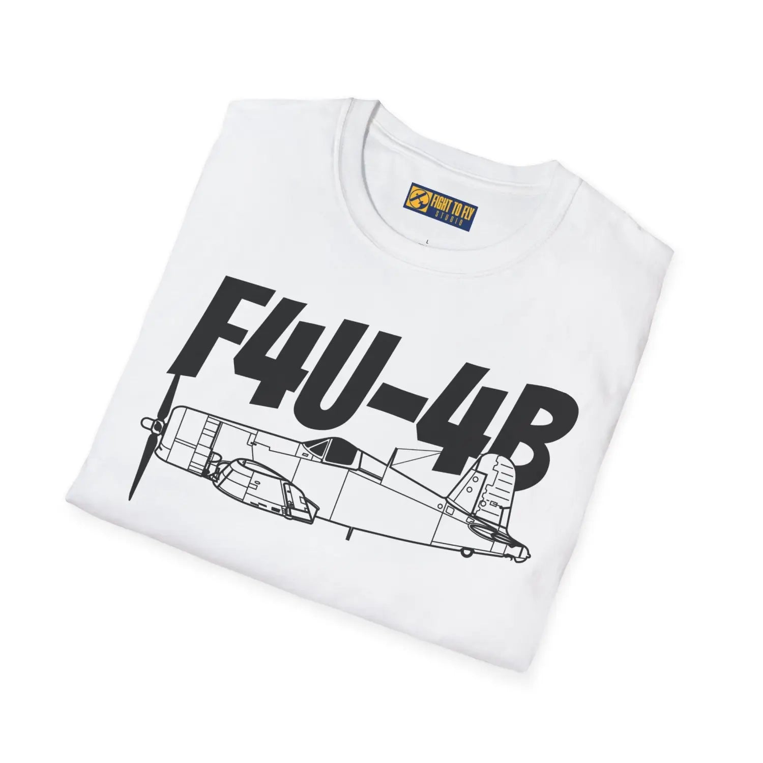 F4U-4B Corsair T-Shirt - Pilot gifts - WWII warbird t-shirt