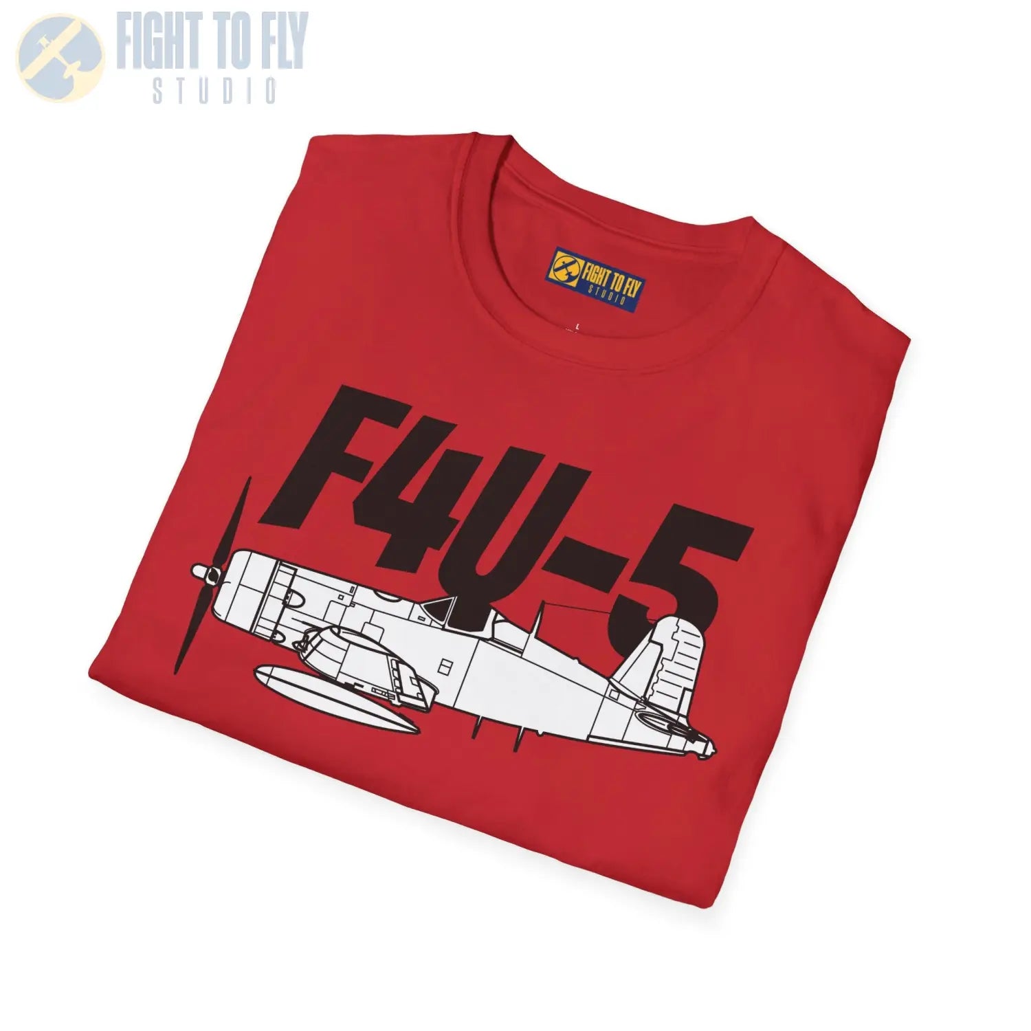 F4U-5 Corsair T-Shirt - Pilot gifts - WWII warbird t-shirt