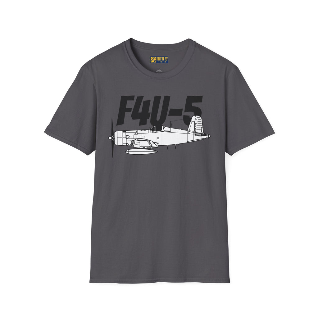 F4U-5 T-Shirt – WWII Naval Aircraft Aviation Tee - Pilot gifts - warbird t-shirt
