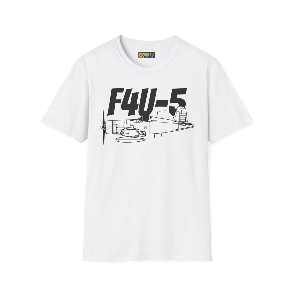 F4U-5 T-Shirt – WWII Naval Aircraft Aviation Tee - Pilot gifts - warbird t-shirt
