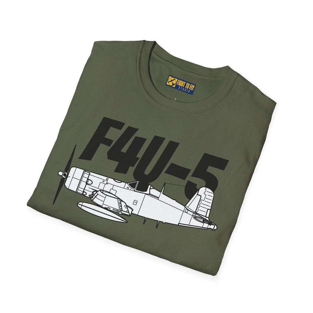F4U-5 T-Shirt – WWII Naval Aircraft Aviation Tee - Pilot gifts - warbird t-shirt