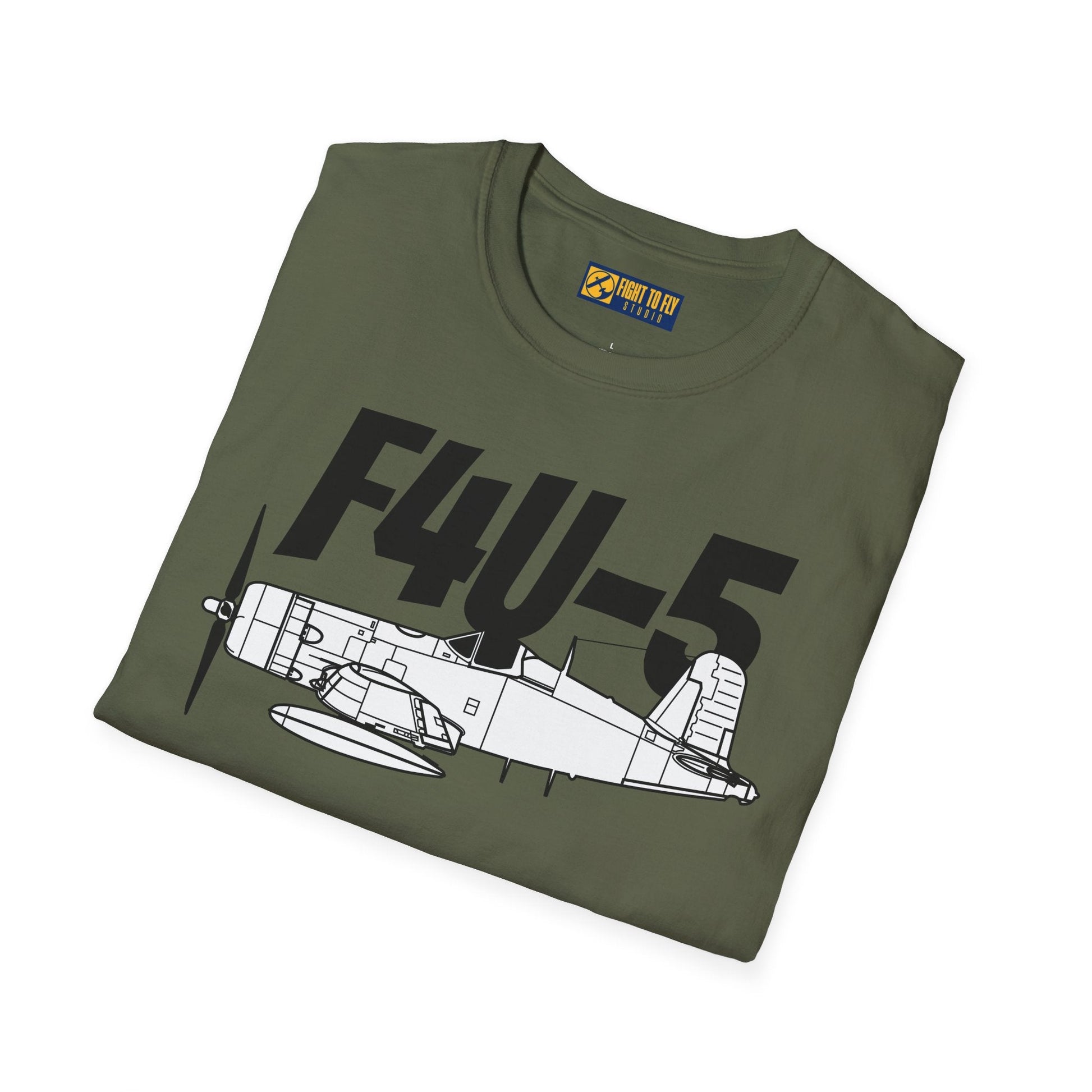 F4U-5 T-Shirt – WWII Naval Aircraft Aviation Tee - Pilot gifts - warbird t-shirt