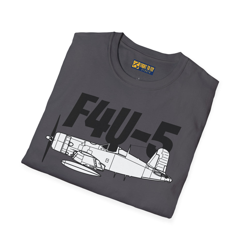 F4U-5 T-Shirt – WWII Naval Aircraft Aviation Tee - Pilot gifts - warbird t-shirt