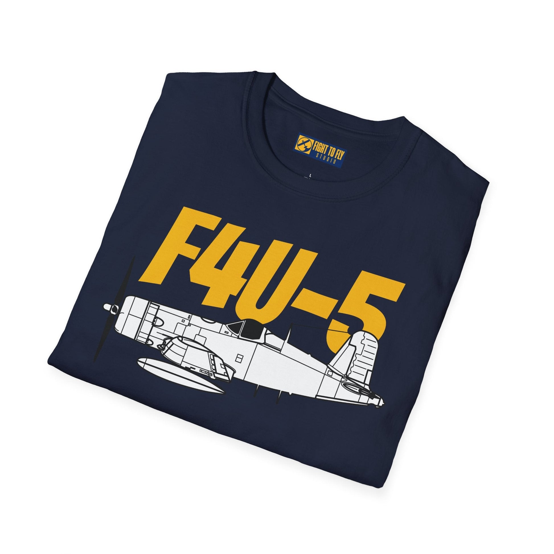 F4U-5 T-Shirt – WWII Naval Aircraft Aviation Tee - Pilot gifts - warbird t-shirt
