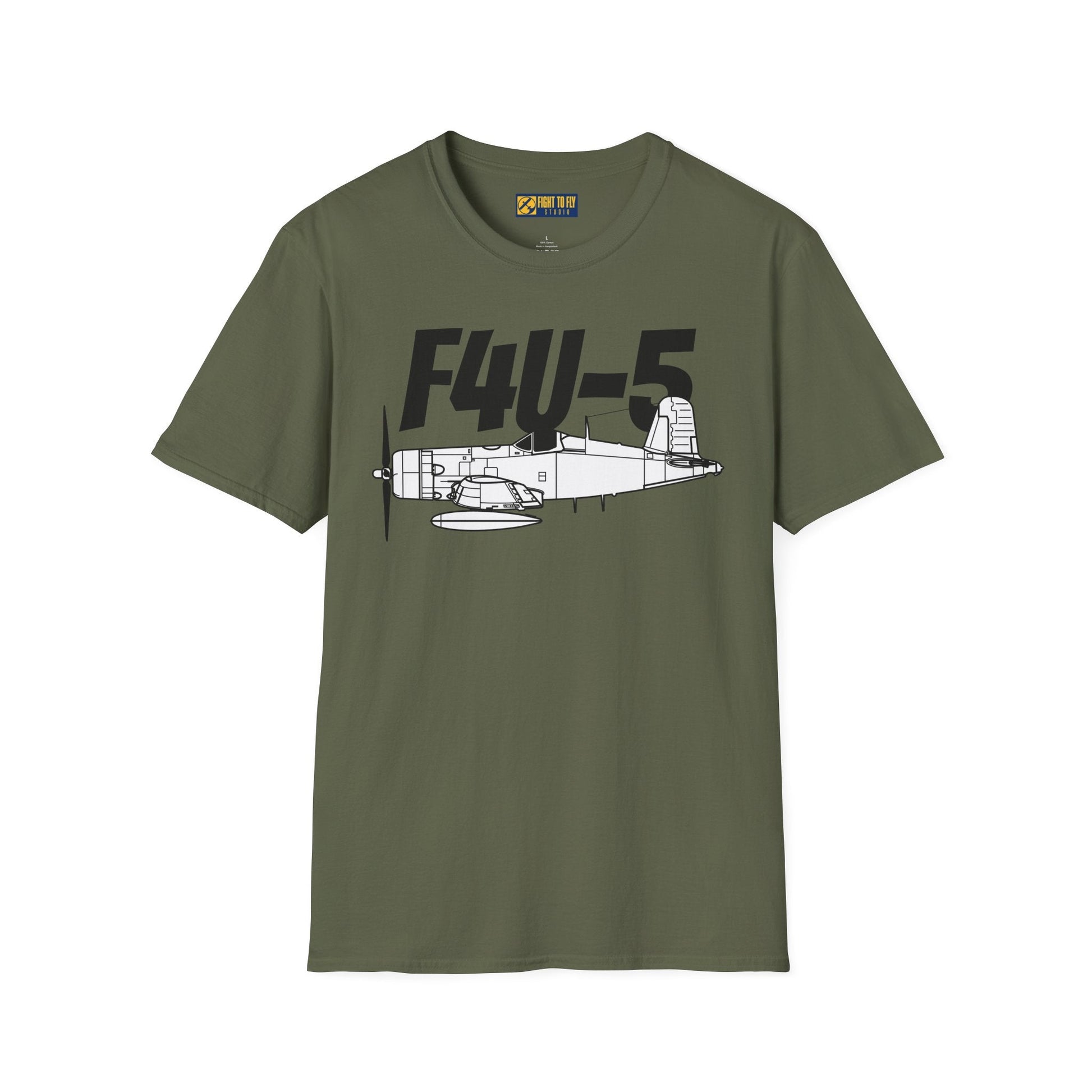 F4U-5 T-Shirt – WWII Naval Aircraft Aviation Tee - Pilot gifts - warbird t-shirt