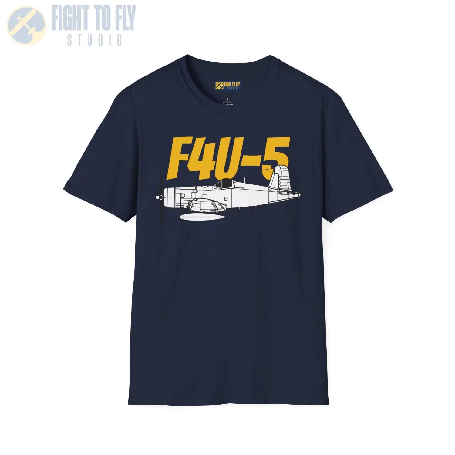 F4U-5 Corsair T-Shirt - Pilot gifts - WWII warbird t-shirt