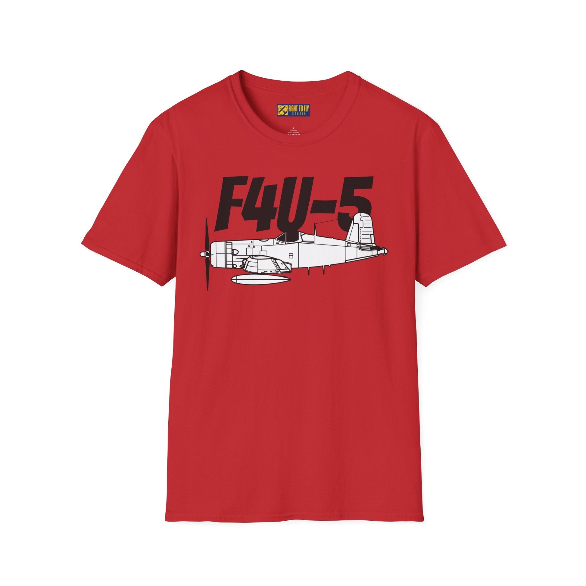 F4U-5 T-Shirt – WWII Naval Aircraft Aviation Tee - Pilot gifts - warbird t-shirt